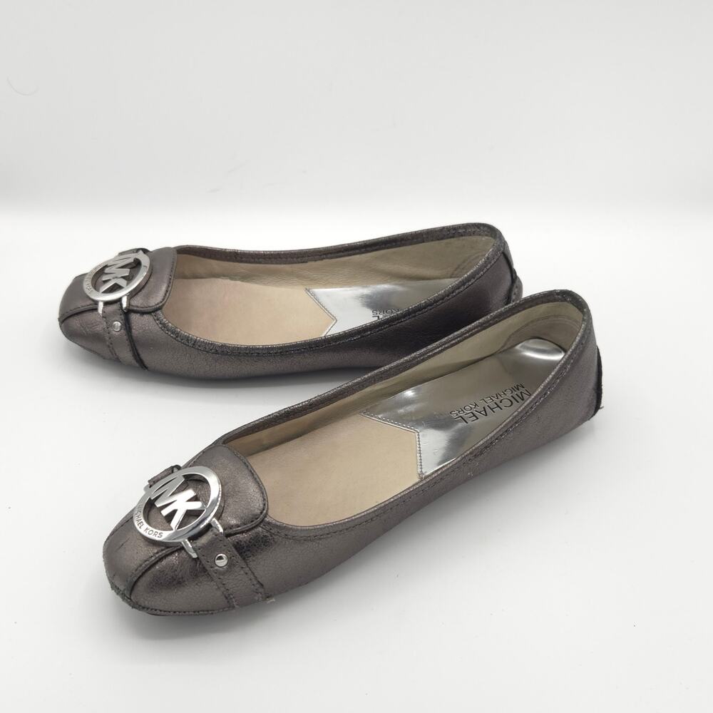 Michael Kors Ballet Flat Women's Size 7 gray Driving Shoe - Picture 4 of 8